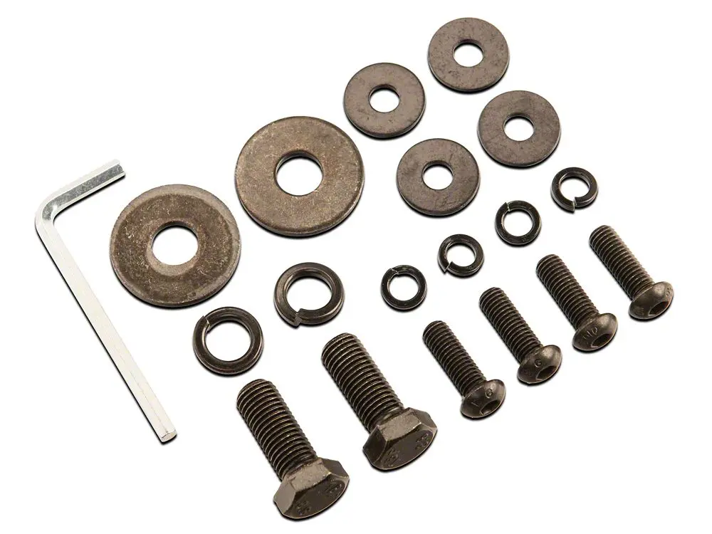 Barricade Replacement Skid Plate Hardware Kit — Model R111451 (2009–2012 Ram 1500)