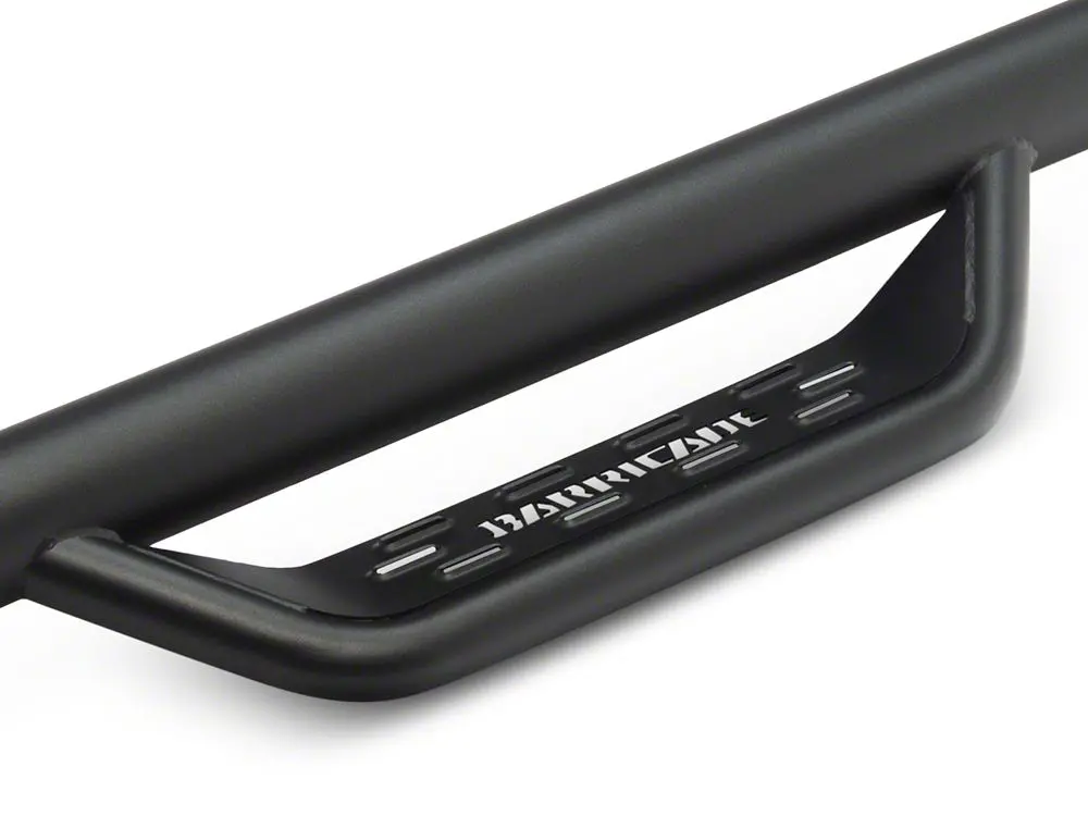 Barricade Tubular Drop Steps; Fine Textured Black Finish (19-25 Ram 1500 Crew Cab) 2