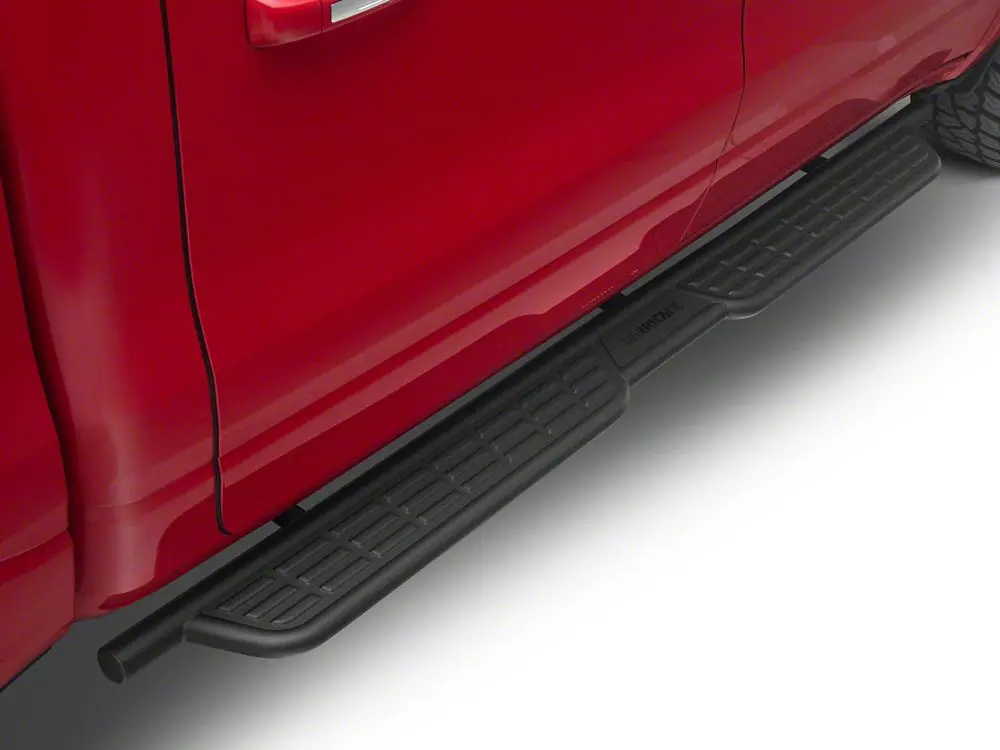 Barricade Heavy-Duty Formed Running Boards – Textured Black, Fits 2019–2025 Ram 1500 Crew Cab