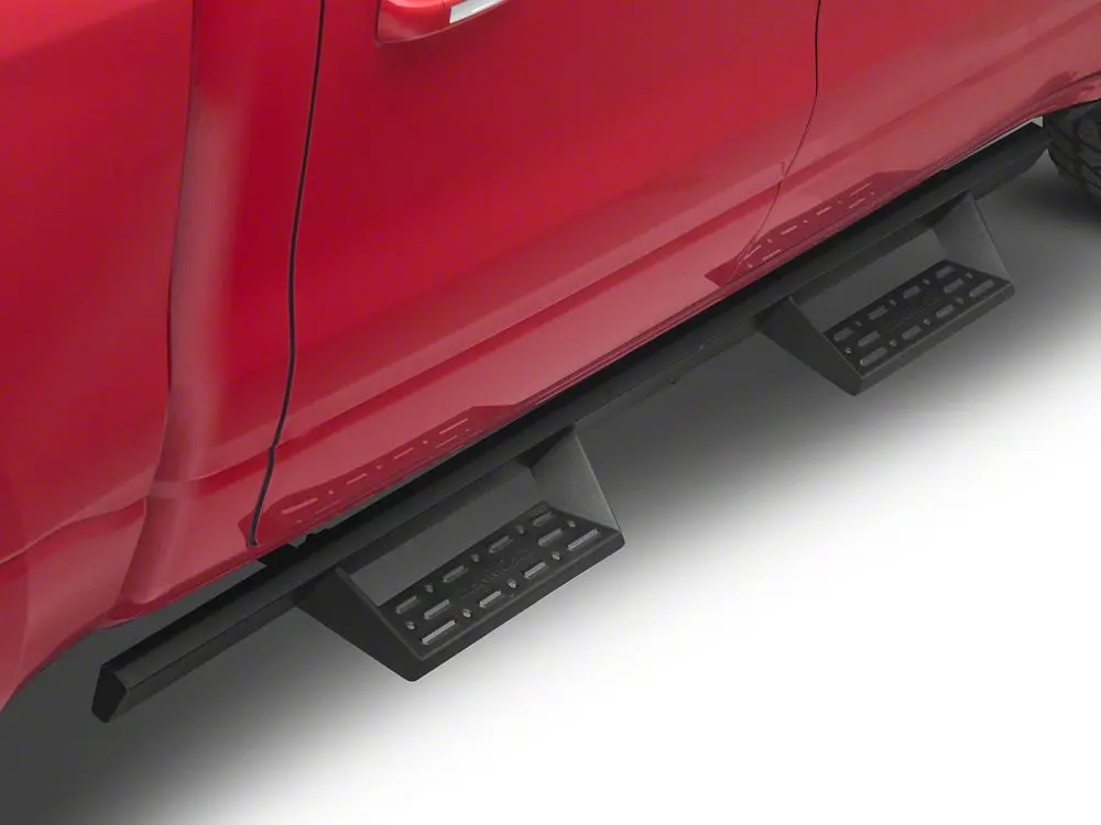Barricade Canyon Drop Steps in Textured Black for 2019–2025 Ram 1500 Crew Cab
