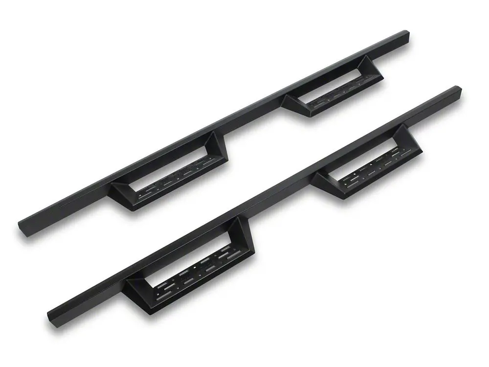 Barricade Canyon Drop Steps in Textured Black for 2009–2018 Ram 1500 Crew Cab