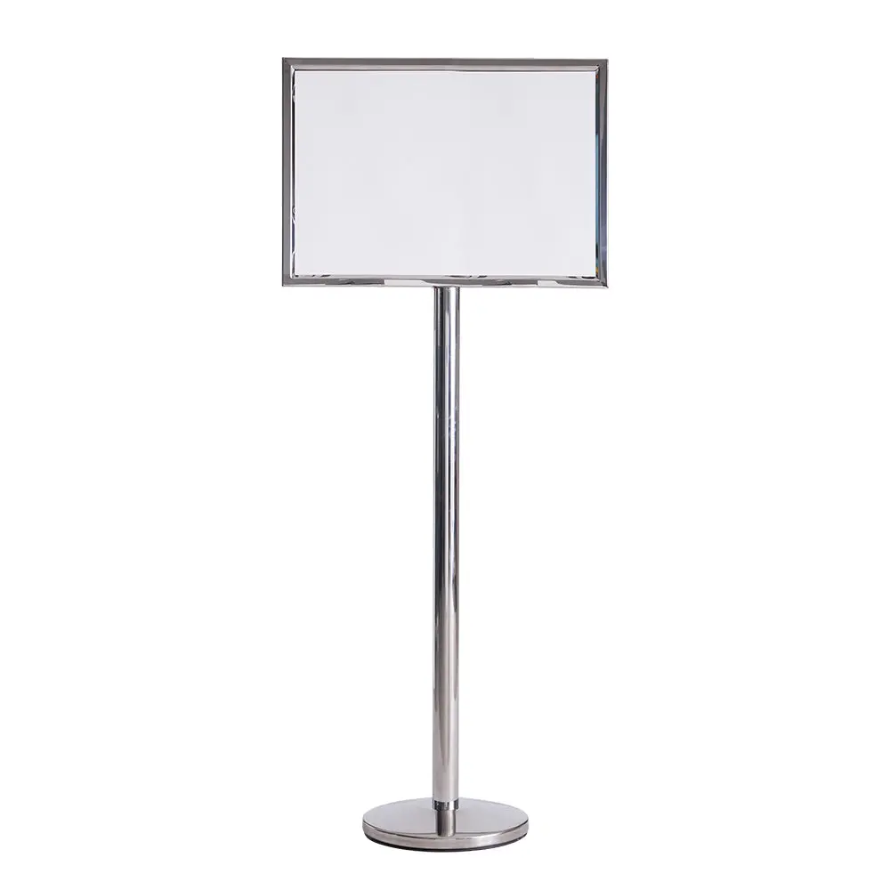 Stainless Steel Signage Board Sign Stand Size A3 & A4 2
