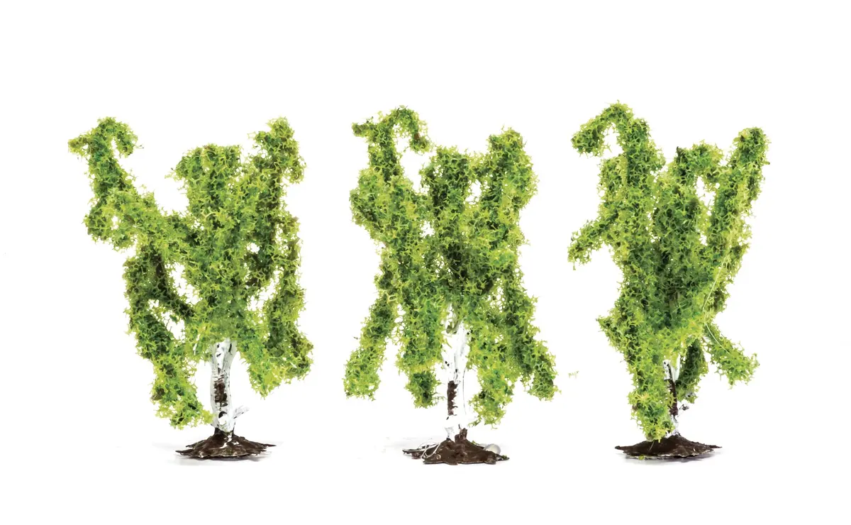 Birch Trees (4.5Cm) - Set Of 3 Trees 1