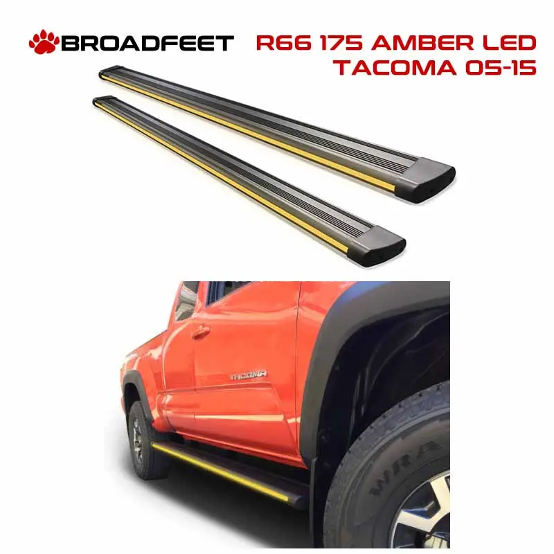 Aluminum Running Boards R66 Series (Rb175) Fits Toyota Tacoma 2005-2015 - Standard Cab 1