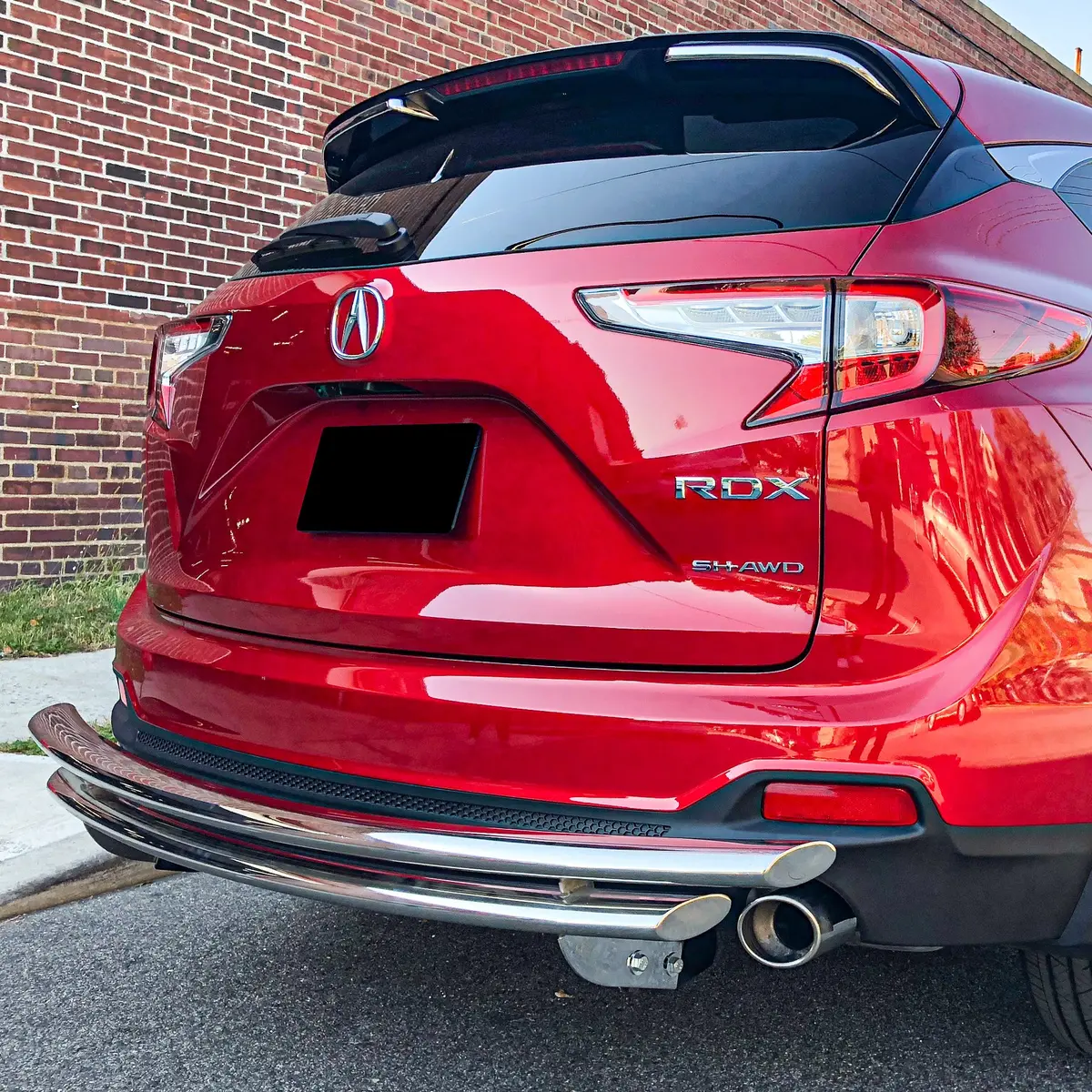 Rear Double Layer (Dl3) Bumper Guard Fits Acura Rdx 2019-2025 1