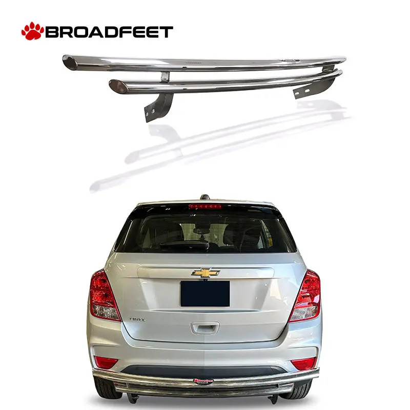 Rear Double Layer Bumper Guard Fits Chevrolet Trax 2015-2025 1