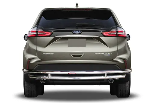 Rear Double Layer (Dl12) Bumper Guard Fits Ford Edge 2015-2025 1