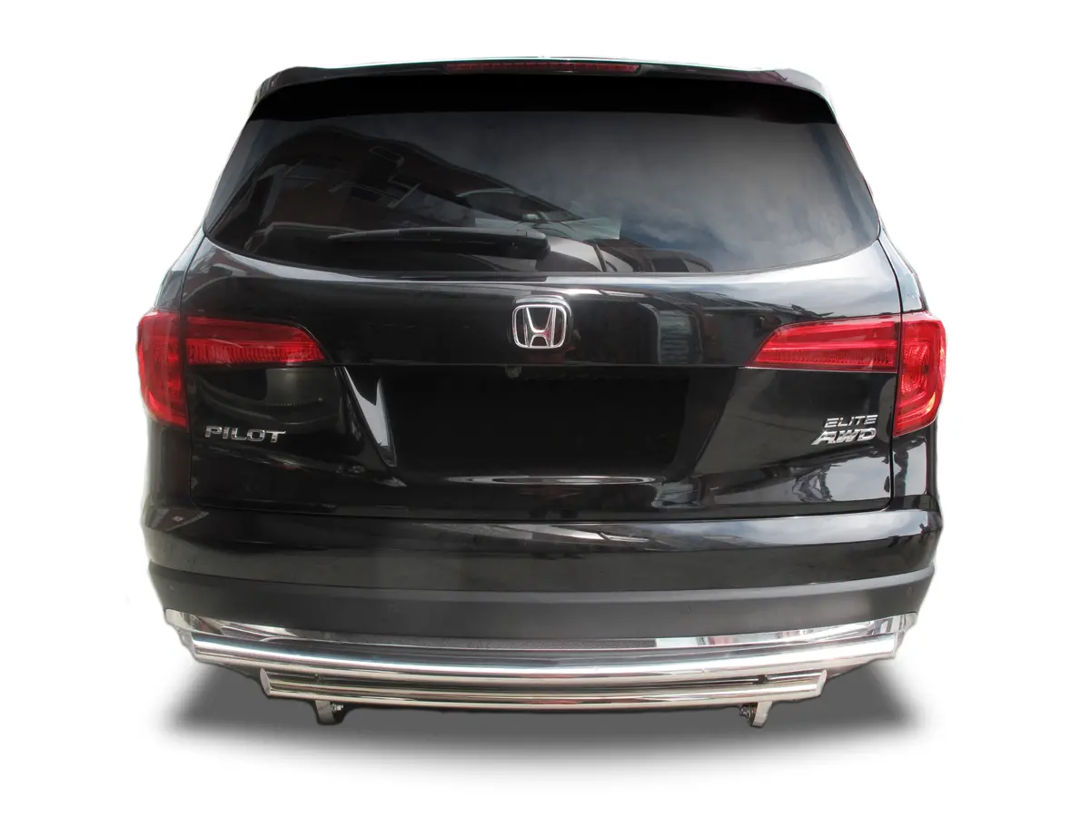 Rear Double Layer (Dl12) Bumper Guard Fits Honda Pilot 2016-2025 1