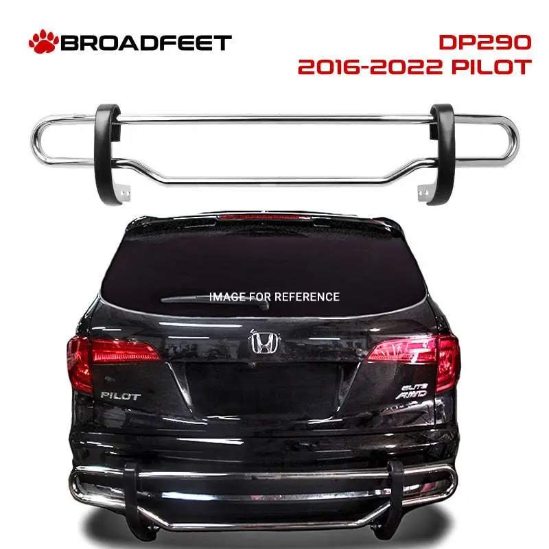 Rear Double Pipe (Dp290) Stainless Steel Fits Honda Pilot 2016-2025 1