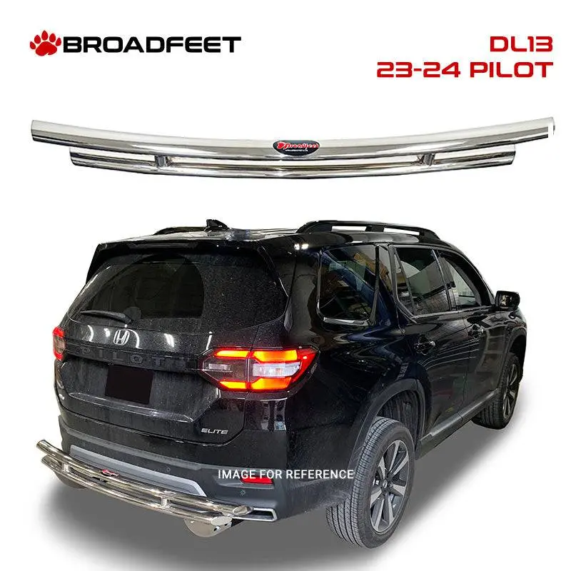 Rear Double Layer (Dl13) Bumper Guard Fits Honda Pilot 2023-2025 1