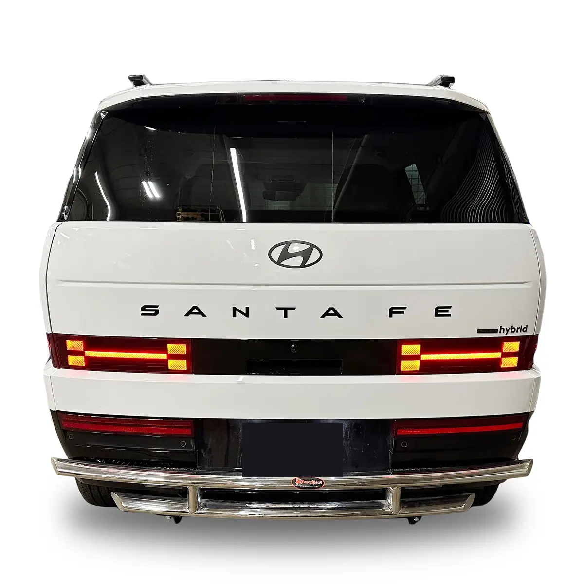 Rear Double Layer Bumper Fits Hyundai Santa Fe 2025-2026 1