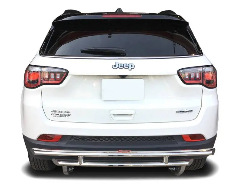 Rear Double Layer (Dl13) Bumper Guard Fits Jeep Compass 2017-2019 1