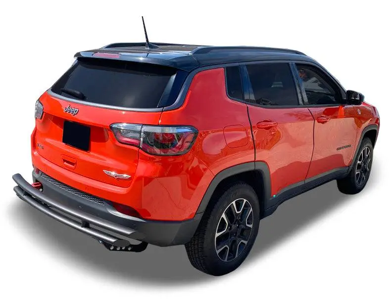 Rear Double Layer (Dl13) Bumper Guard Fits Jeep Compass - Trailhawk Edition 1