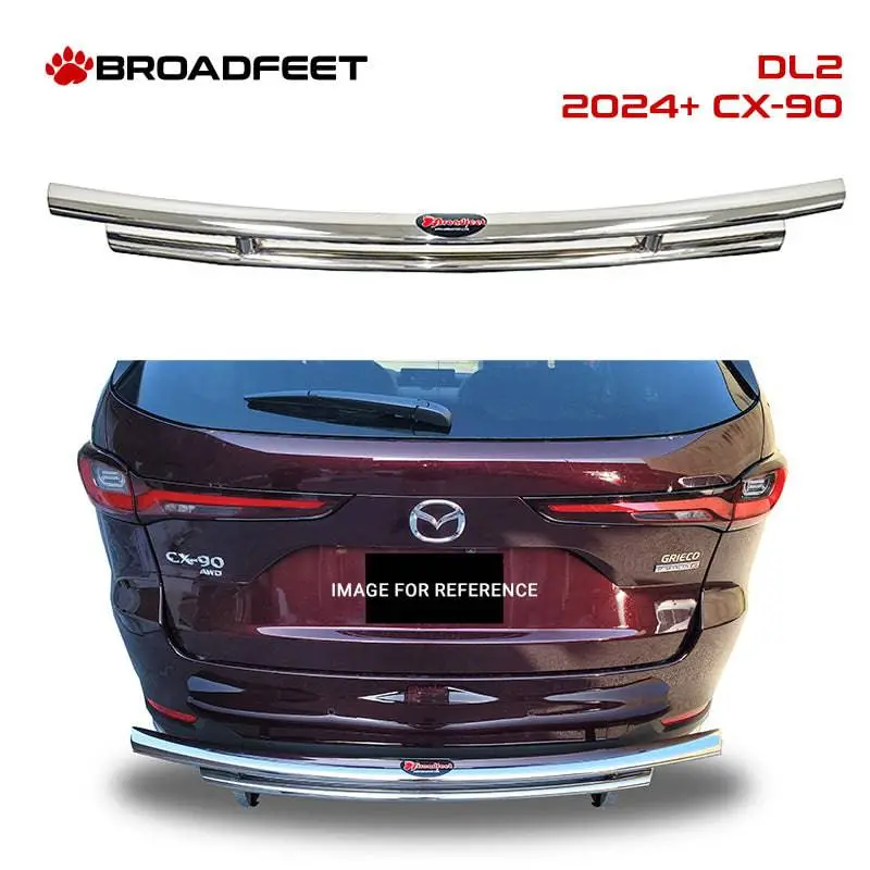 Rear Double Layer (Dl2) Bumper Guard Fits Mazda Cx-90 2024-2025 1