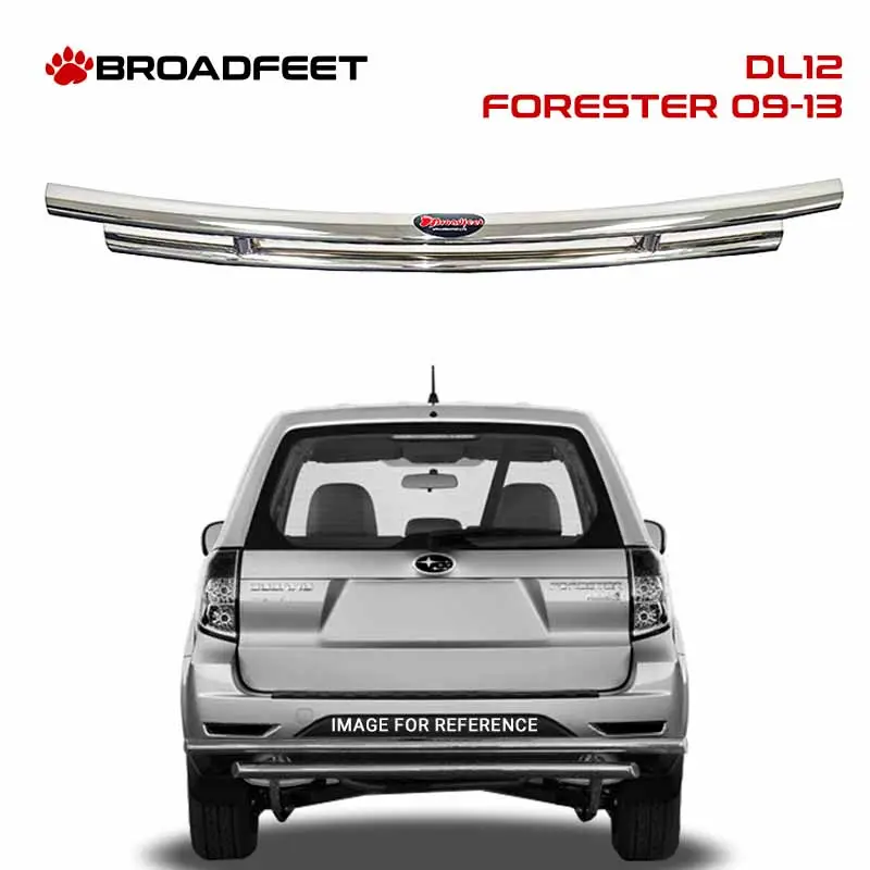 Rear Double Layer (Dl12) Bumper Guard Fits Subaru Forester 2009-2013 1