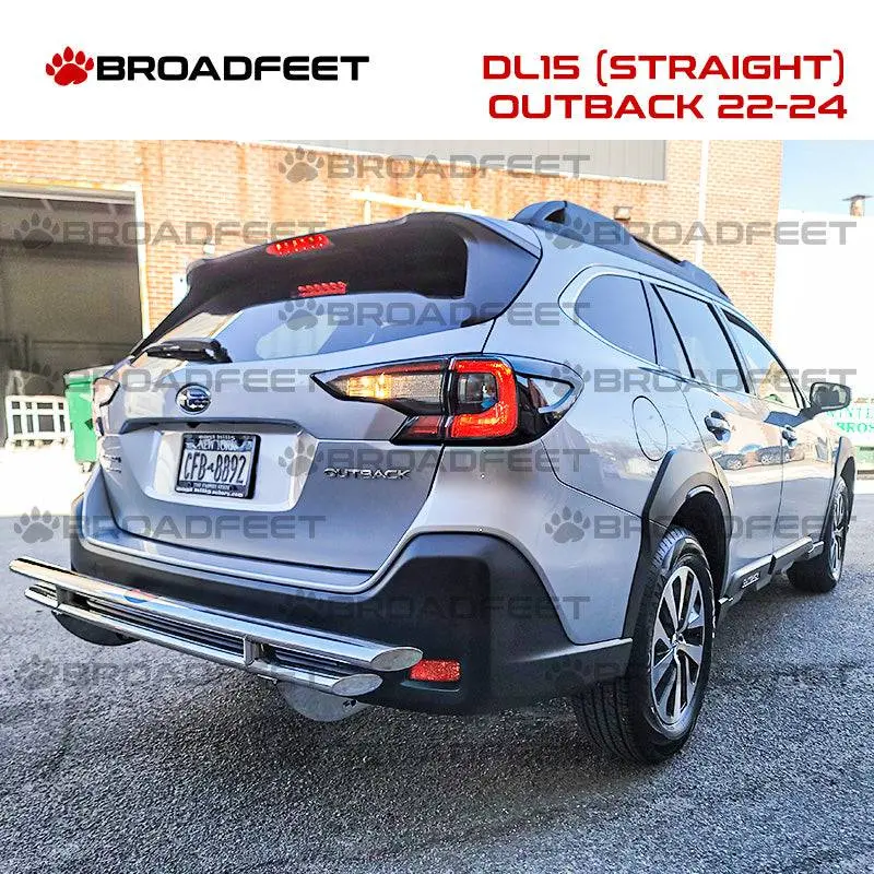Rear Double Layer (Dl15) Bumper Guard Fits Subaru Outback 2022-2025 1