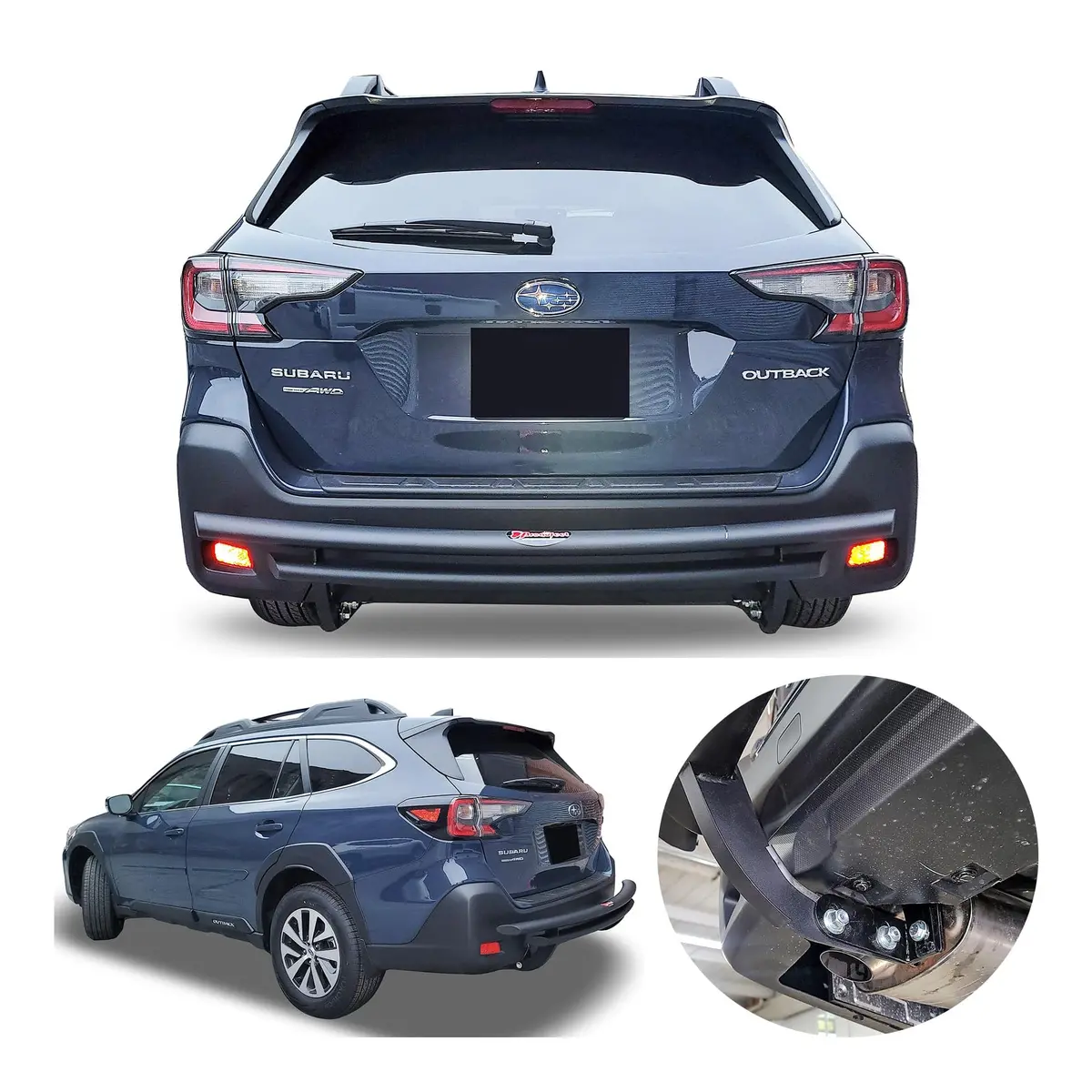 Subaru Outback Rear Double-Layer Bumper Guard (DL2) – 2022–2025