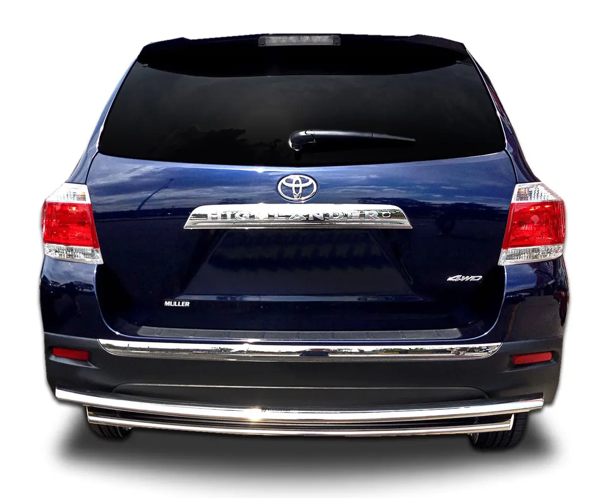 Rear Double Layer: (Dl732) Bumper Guard Fits Toyota Highlander 2008-2019 & Lexus Rx350 Rx 2010-2015 1