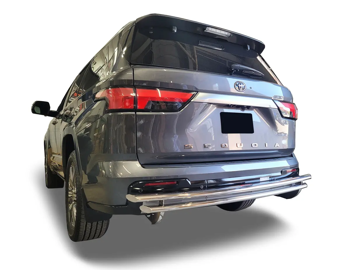 Rear Double Layer (Dl12) Bumper Guard Fits Toyota Sequoia 2023-2025 1