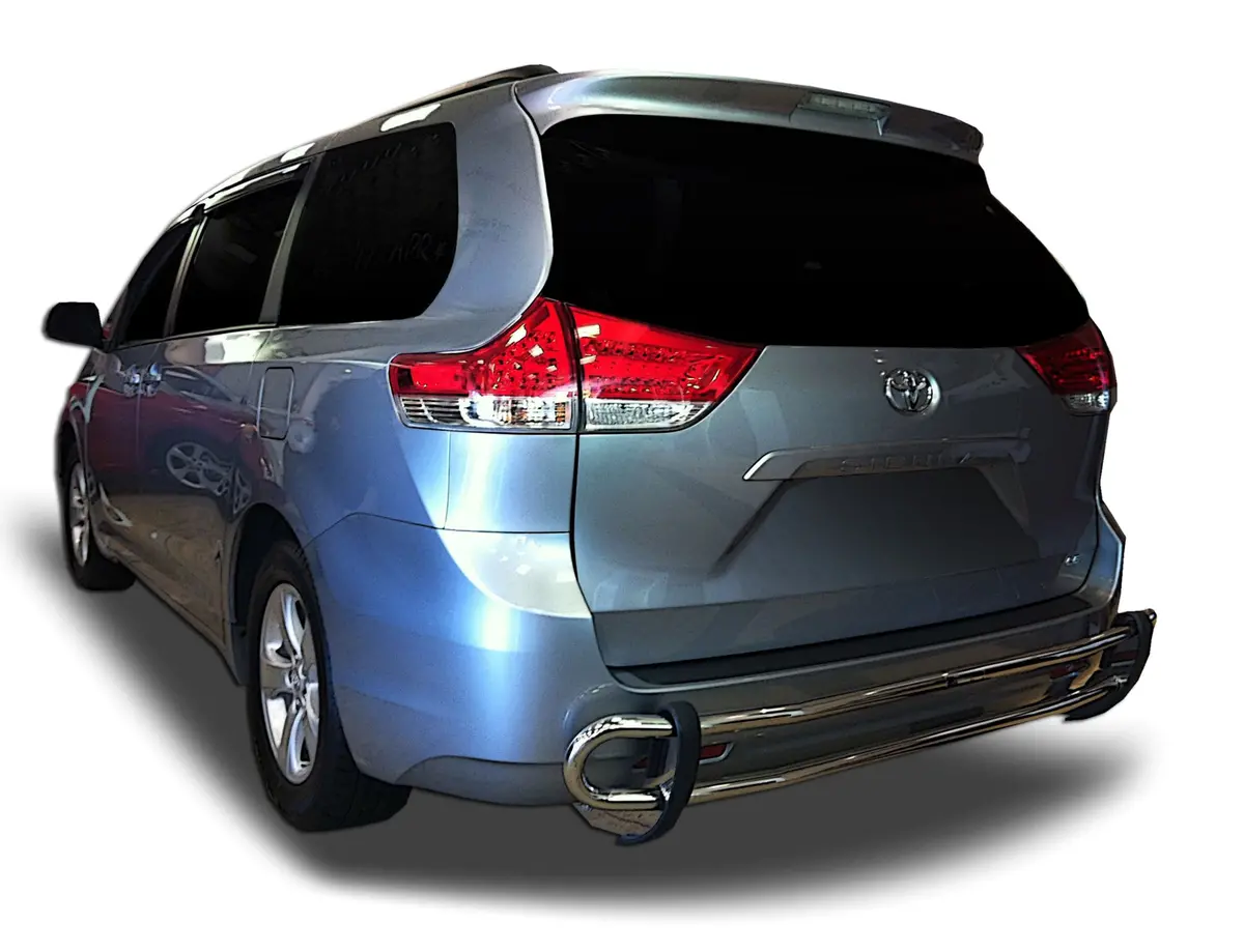 Rear Double Pipe (Dp795) Bumper Guard Fits Toyota Sienna 2011-2020 2