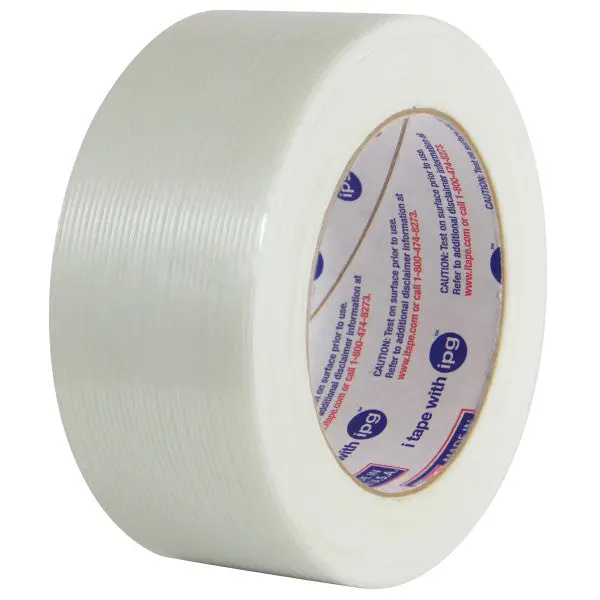 Intertape Rg400 110Lb Tensile Hand Tearable Medium Grade Bopp Filament Strapping Tape 1