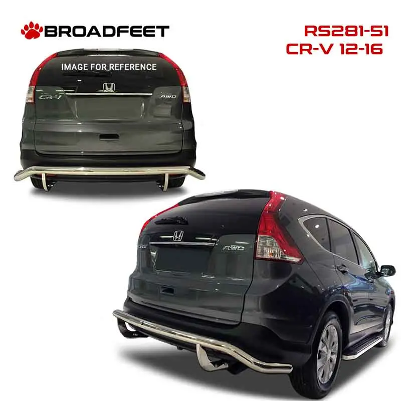 Rear Single Pipe (Rs281-51) Bumper Guard Fits Honda Cr-V Crv 2012-2016 1