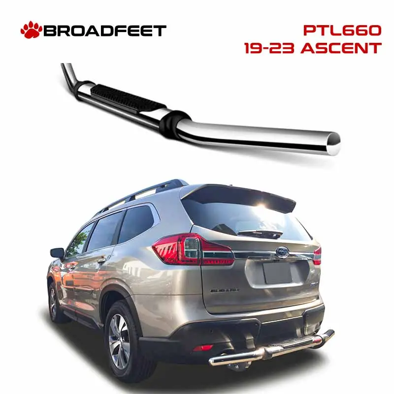 Rear Pintle Style (Ptl660) Single Pipe Bumper Guard Fits Subaru Ascent 2019-2025 1