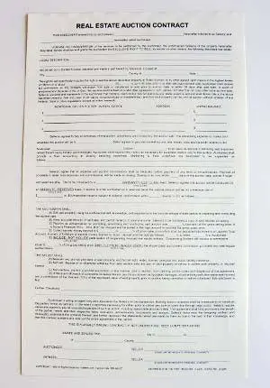 Real Estate Legal Length Contract (50/Pack) 2 Or 3-Part 1