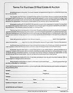 2-Part Real Estate Terms Of Purchase (100/Pack) 1
