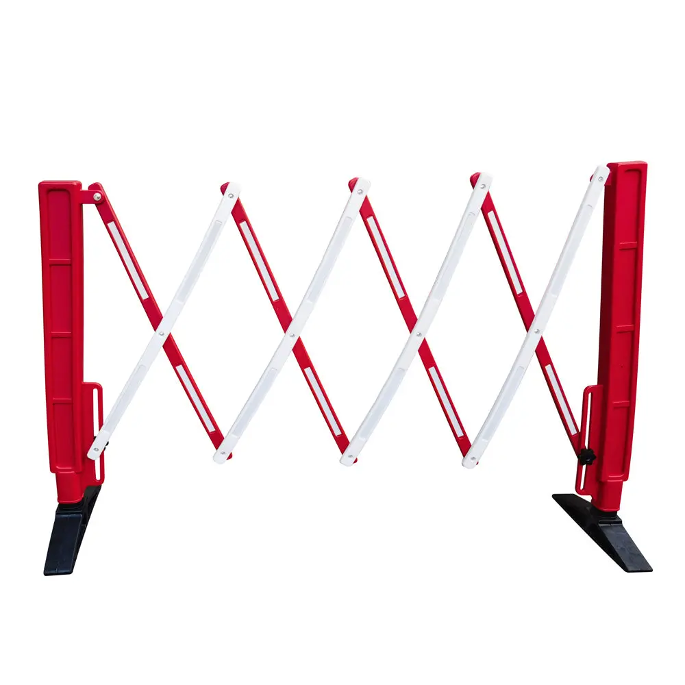 Jw-Rb-010F Red/White Expandable Safety Barrier Gate 1