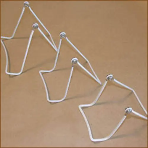 White Vinyl Coated Adjustable Easel (3 Sizes) 1
