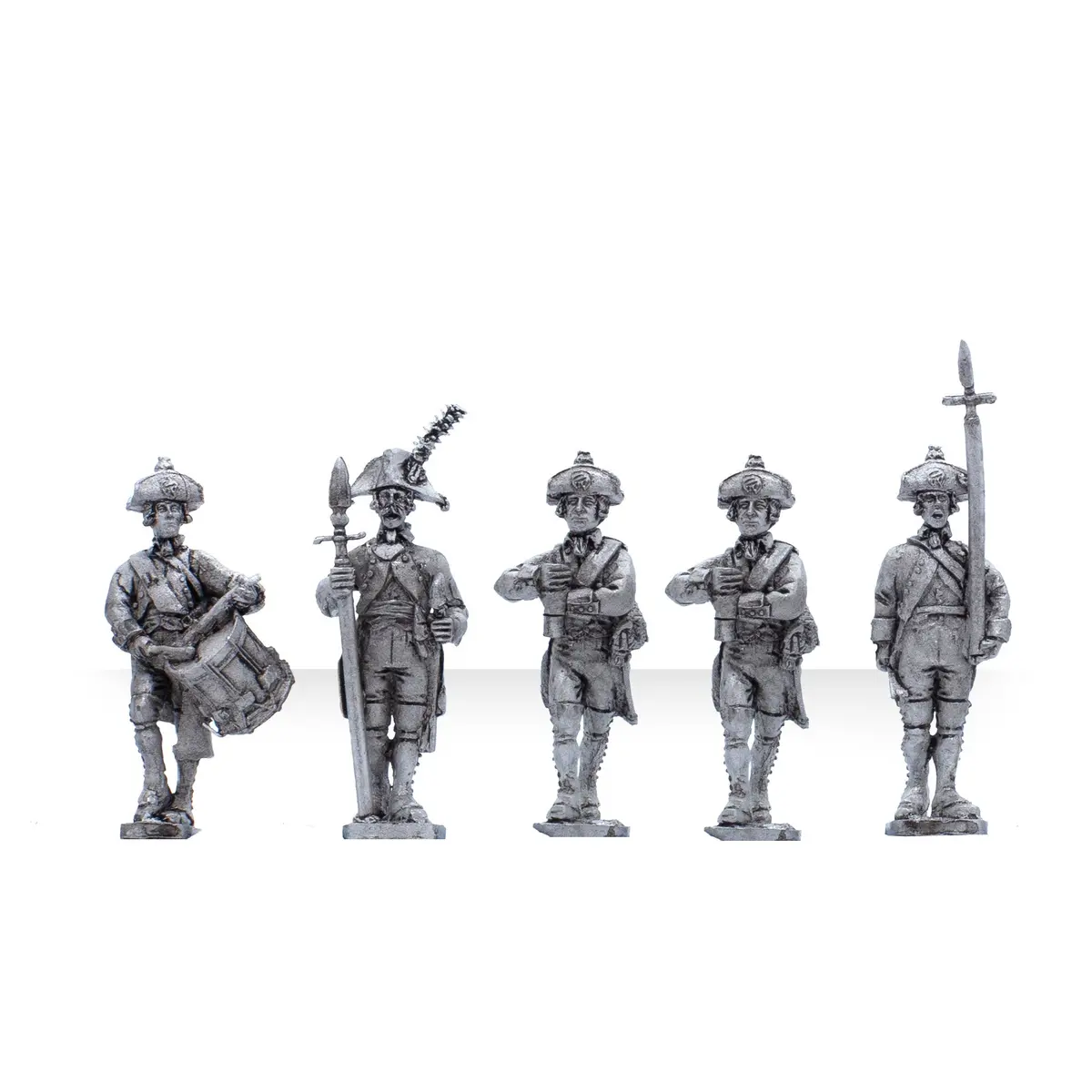 Prussian Musketeers Marching - Regiment 1