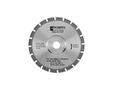 Roberts - 10-47-6  Carbide Tipped Blade, 20-Tooth 1