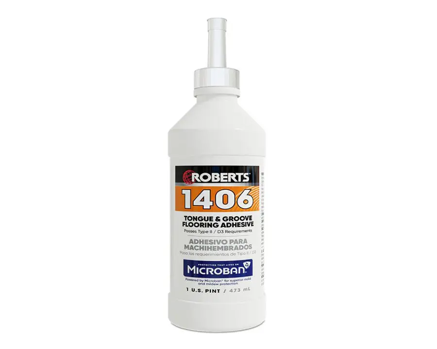 Roberts - 1406 Tongue & Groove Adhesive High Strength Pva 16 Oz. 1