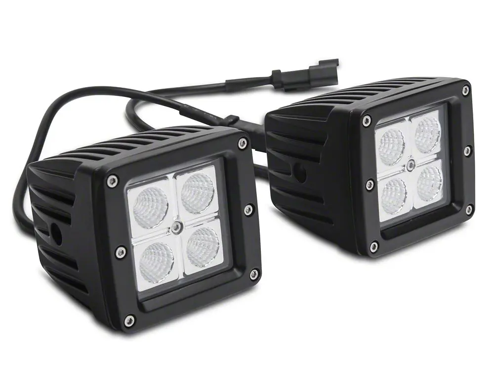 Barricade LED Fog Lights Compatible Exclusively with Barricade Extreme HD Front Bumpers