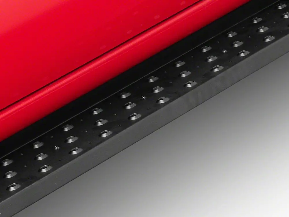 Barricade Rattler Running Boards; Black (19-25 Silverado 1500 Crew Cab) 2