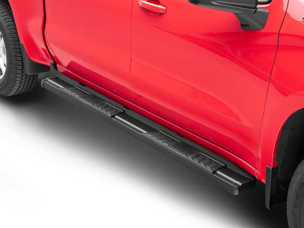Barricade S6 Running Boards; Black (19-25 Silverado 1500 Crew Cab) 2