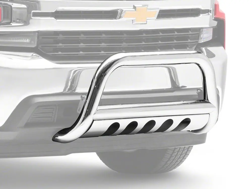 Barricade 3-Inch Stainless Steel Bull Bar – Fits 2019–2025 Silverado 1500 (ZR2 Not Supported)