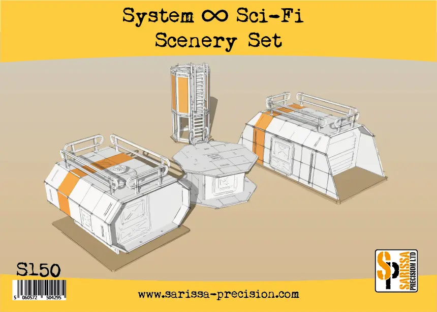 Sci-Fi Scenery Set 1