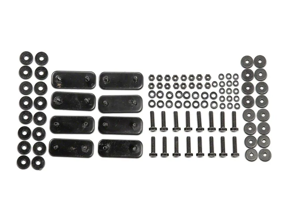Barricade Replacement Running Board Hardware Kit For S112208 Only (19-25 Silverado 1500 Crew Cab) 2