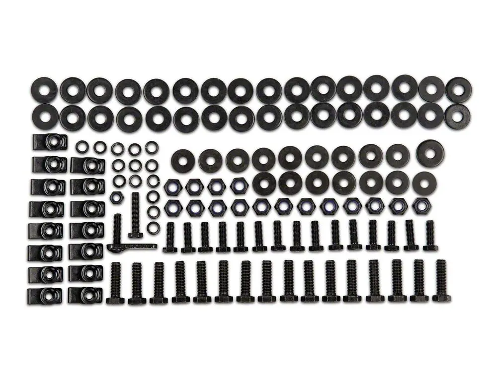Barricade Replacement Side Step Bar Hardware Kit For S112212 Only (07-18 Silverado 1500 Extended/Double Cab) 2