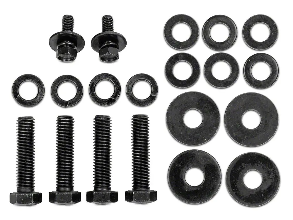 Barricade Replacement Side Step Bar Hardware Kit For S112487 Only (19-25 Silverado 1500 Double Cab) 2