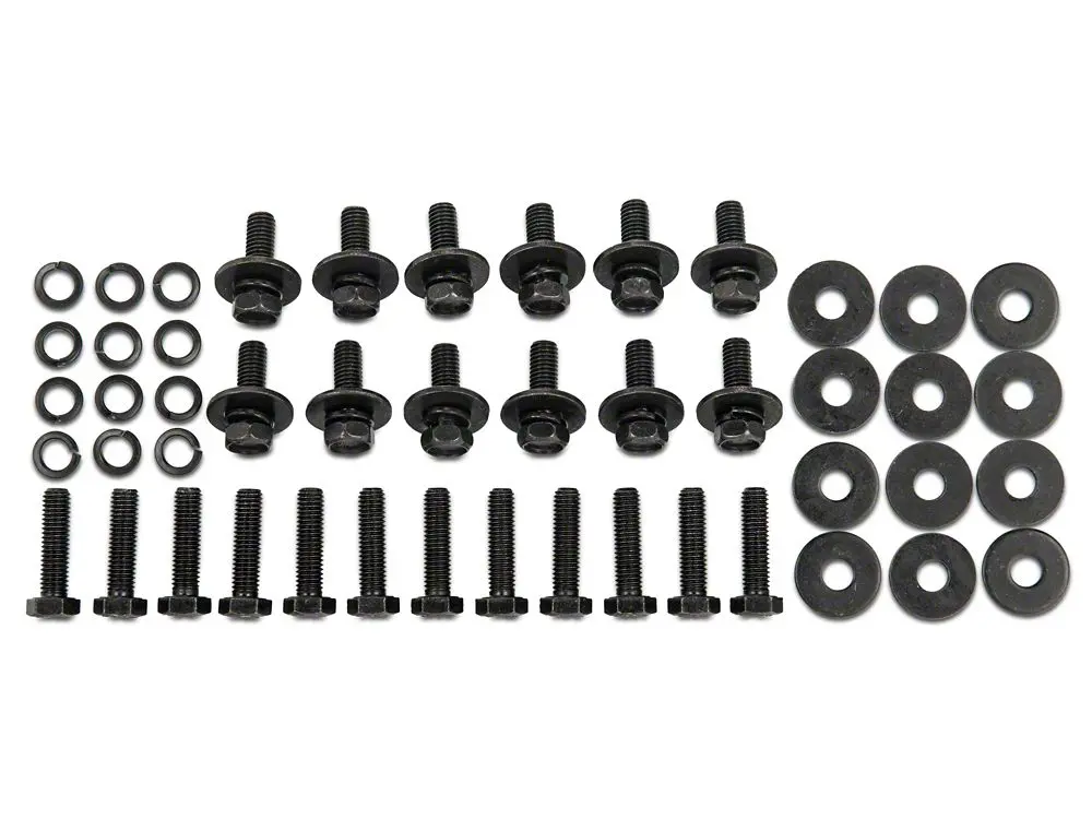 Barricade Replacement Side Step Bar Hardware Kit For S112497 Only (19-25 Silverado 1500 Double Cab) 2