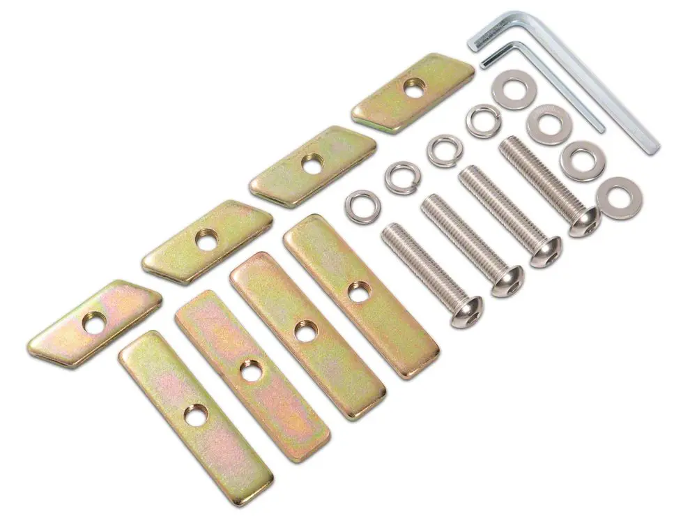 Barricade Bed Rail Hardware Kit for S109158-B – 1999–2006 Silverado 1500 (8-Foot Box)