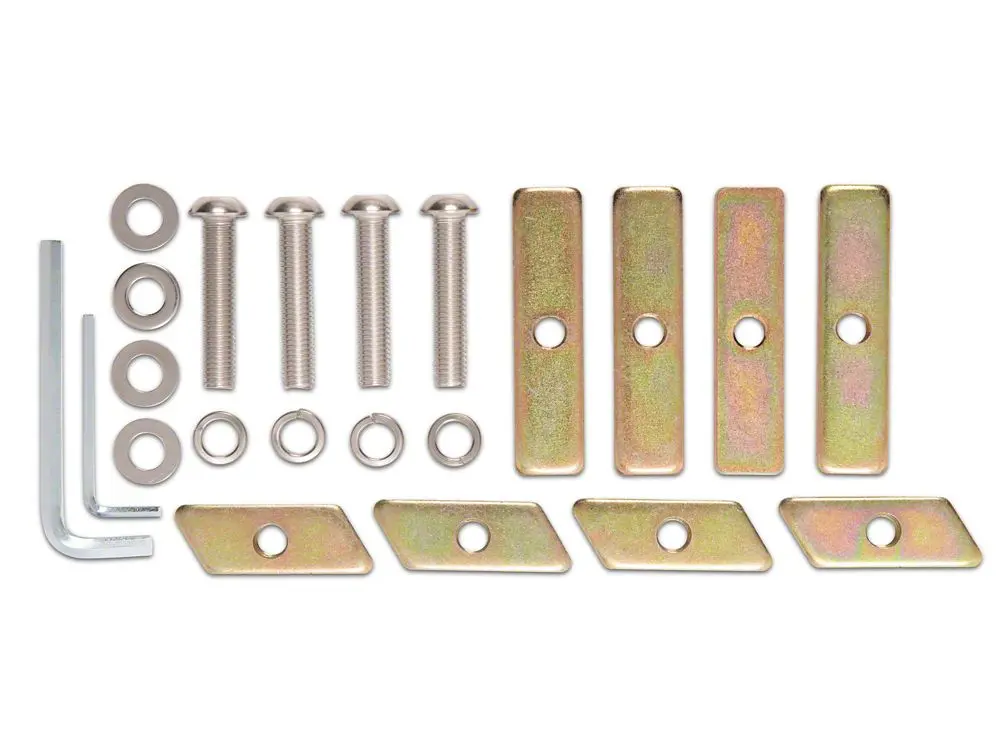 Barricade Replacement Bed Rail Hardware Kit For S109158-B Only (99-06 Silverado 1500 W/ 8-Foot Long Box) 2