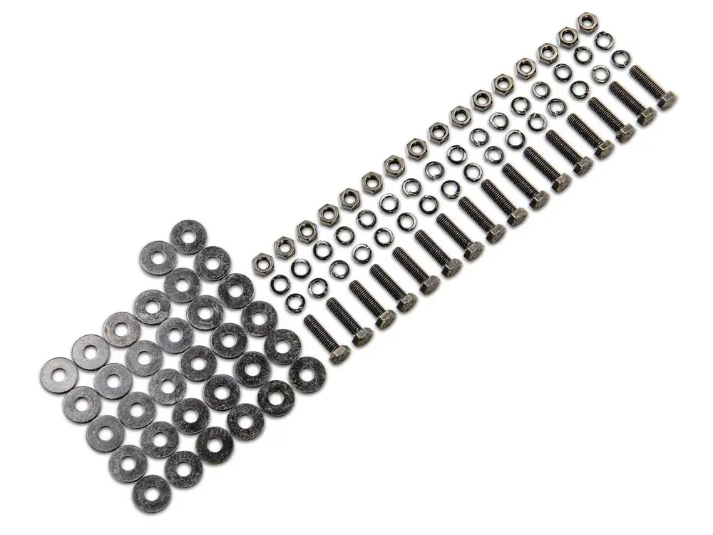 Barricade Replacement Running Board Hardware Kit For S116884 Only (19-25 Silverado 1500 Crew Cab) 2