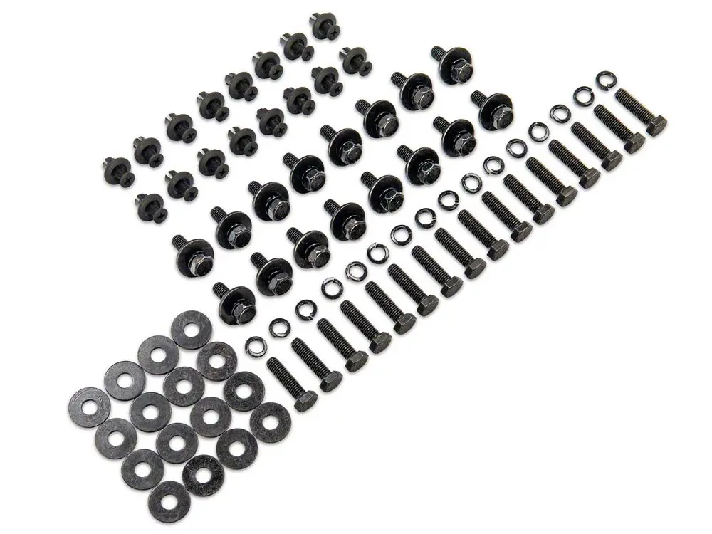 Barricade Replacement Side Step Bar Hardware Kit For S112202 Only (19-25 Silverado 1500 Crew Cab) 2