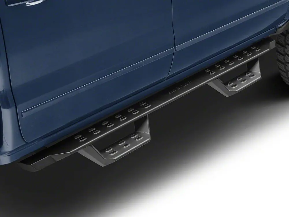 Barricade HD Overland Drop Step Bars – Textured Black, Compatible with 2007–2018 Silverado 1500 Crew Cab