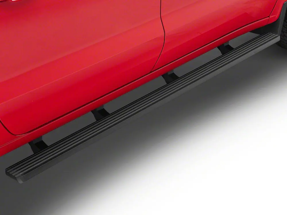 Barricade I4 Running Boards – Textured Black Aluminum – For 2019–2025 Silverado 1500 Crew Cab