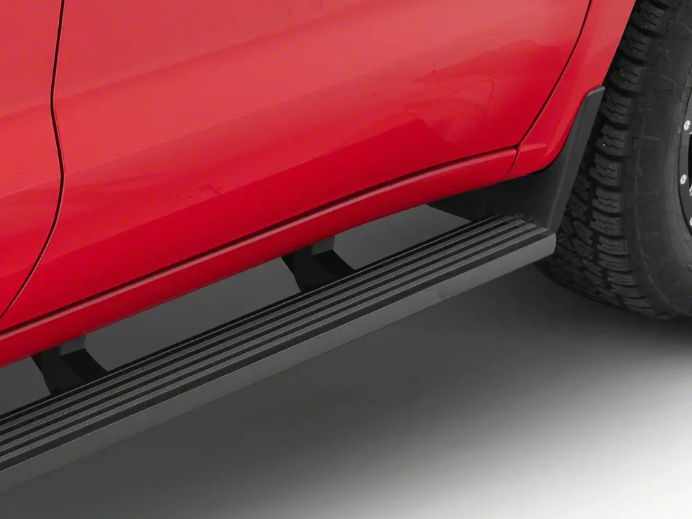 Barricade I4 Running Boards; Textured Black (19-25 Silverado 1500 Crew Cab) 2
